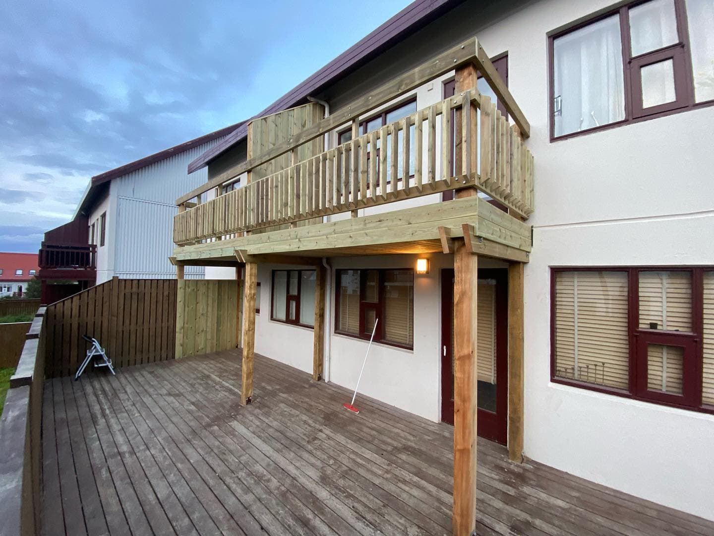 Pallur við einbýlishús